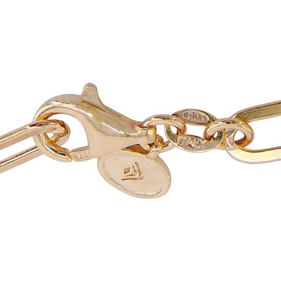 SILPADA Golden Oval Bracelet in 14K Gold Plated - Picture 9 of 9